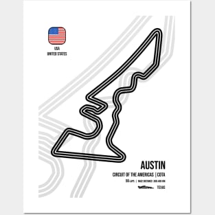 Austin Race Track Posters and Art